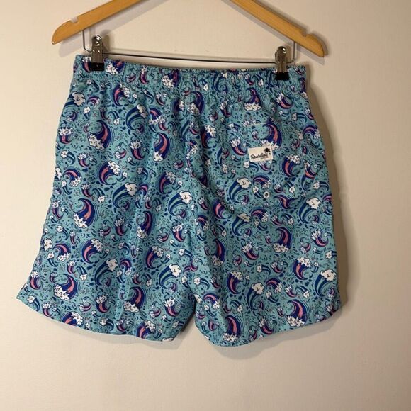 Boardies Men’s Swim Trunks – Wave Pattern, Size Large - Picture 5 of 11